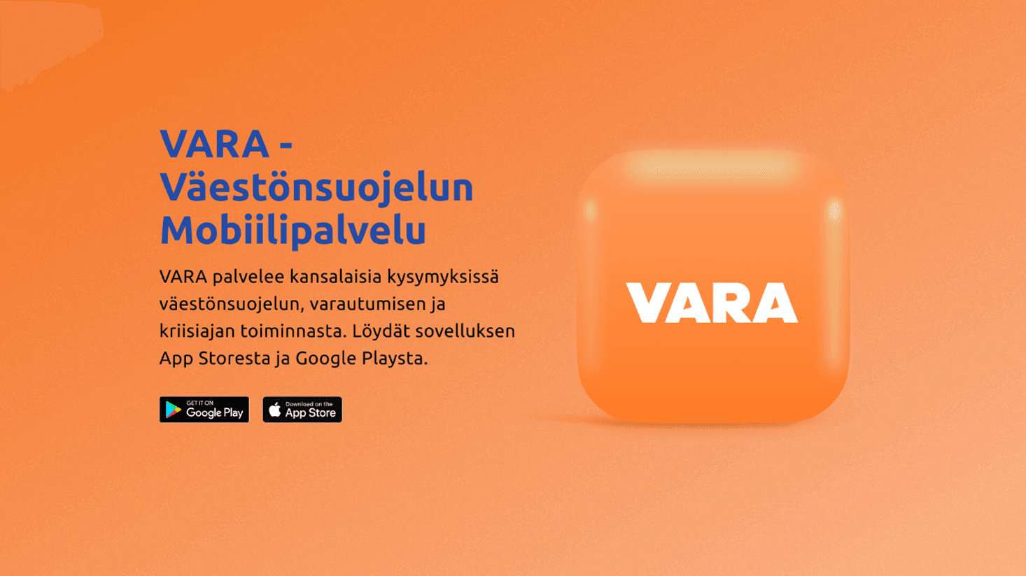 Vara – väestönsuojelun mobiilipalvelu